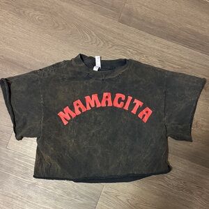 Pebby forevee cropped mamacita tee S
